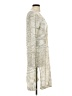 Hooked Up 100% Acrylic Ivory Kimono Size M - photo 4