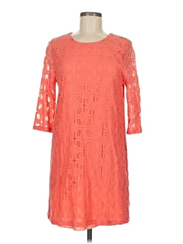 Buttons Casual Dress (view 1)