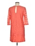 Buttons 100% Polyester Orange Casual Dress Size M - photo 2