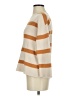 Roolee Stripes Tan Ivory Pullover Sweater Size S - photo 5