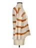 Roolee Stripes Tan Ivory Pullover Sweater Size S - photo 4