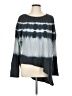 Go Couture Tie-dye Gray Pullover Sweater Size L - photo 1