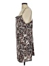 Fab'rik 100% Polyester Print Brown Casual Dress Size M - photo 5