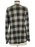 7th Roy Plaid Gold Silver Pullover Sweater Size M - photo 2