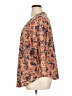 Bobeau Floral Orange 3/4 Sleeve Blouse Size XL - photo 5