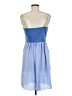 Fossil 100% Polyester Blue Casual Dress Size 8 - photo 2