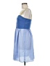 Fossil 100% Polyester Blue Casual Dress Size 8 - photo 5