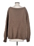 Shein 100% Polyester Brown Pullover Sweater Size 4 - photo 2