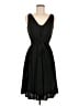 Ann Taylor Solid Black Cocktail Dress Size 6 - photo 1