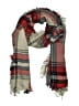 Unbranded Plaid Red Scarf One size - photo 1