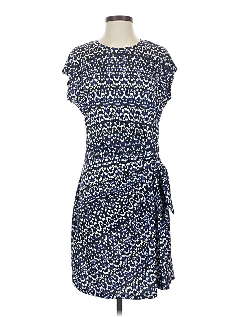Pre-owned Original Nicole Miller Casual Dress In Blue