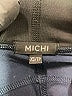 Michi Solid Blue Active Pants Size XS - photo 4