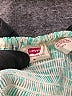 Levi's 100% Polyester Green 3/4 Sleeve Blouse Size M - photo 7