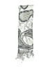 Unbranded Paisley Ivory Gray Scarf One size - photo 2