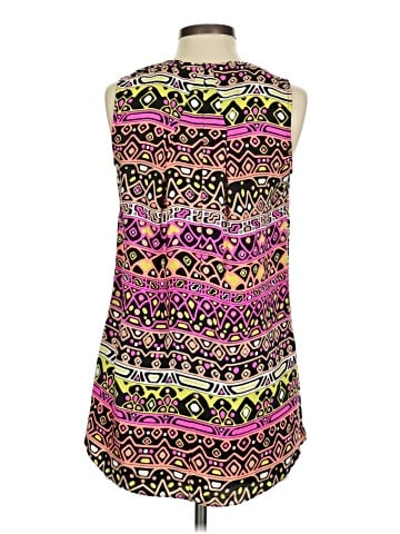 Alice & Trixie Sleeveless Silk Top (view 2)