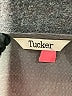 Tucker 100% Silk Gray Long Sleeve Silk Top Size P (petite) - photo 7