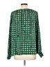 CAbi 100% Polyester Green Long Sleeve Blouse Size L - photo 2