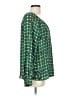 CAbi 100% Polyester Green Long Sleeve Blouse Size L - photo 4