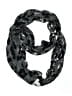 Charming Charlie 100% Viscose Black Gray Scarf One size - photo 1