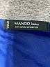 Mango Solid Blue Cocktail Dress Size XXS - photo 7