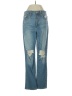 Madewell Hearts Blue Jeans Size 26 waist - photo 1
