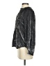 Pilcro Metallic Silver Long Sleeve Blouse Size XS - photo 5