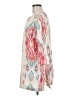 Chico's 100% Linen Print Ivory Coat Size Med (1) - photo 5
