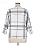 Adrienne Vittadini Plaid Gray Poncho Size XL - photo 2
