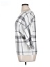 Adrienne Vittadini Plaid Gray Poncho Size XL - photo 5