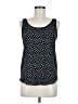 Ann Taylor LOFT Outlet 100% Polyester Black Tank Top Size M - photo 1