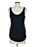 Ann Taylor LOFT Outlet 100% Polyester Black Tank Top Size M - photo 2
