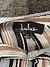 Lulus 100% Rayon Stripes White Casual Pants Size M - photo 7
