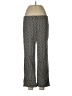 CAbi Polka Dots Gray Casual Pants Size 8 - photo 1