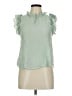 Mine Green Sleeveless Blouse Size M - photo 1