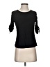 Meadow Rue Black 3/4 Sleeve Top Size XS - photo 1