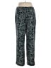 Worthington Animal Print Blue Casual Pants Size 18 - photo 2