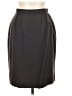Doncaster Collection Solid Black Gray Formal Skirt Size 10 - photo 1