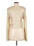 SUMMERHAUS 100% Acrylic Metallic Ivory Turtleneck Sweater Size L - photo 2