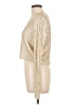 SUMMERHAUS 100% Acrylic Metallic Ivory Turtleneck Sweater Size L - photo 5