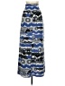 Chic Happens Print Blue Casual Skirt Size XS - photo 2