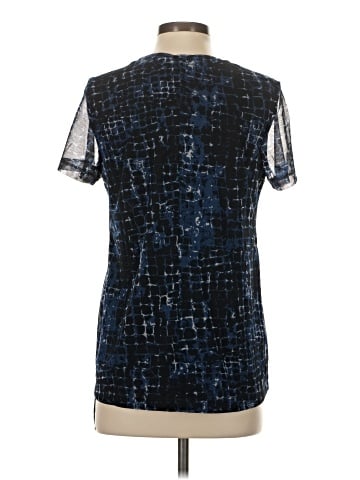Kelly By Clinton Kelly Short Sleeve Blouse (view 2)