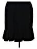 Apostrophe Solid Black Formal Skirt Size 22 - photo 2