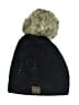 C.C Exclusives 100% Acrylic Black Beanie One size - photo 1