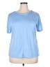 Kate Kasin Blue Active T-Shirt Size 2X - photo 1