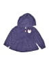 Carter's 100% Polyester Purple Zip Up Hoodie 9-12 MO / 12 MO - photo 1