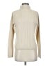 Crystal-Kobe 100% Acrylic Ivory Turtleneck Sweater Size S - photo 1
