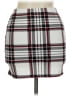 Shein Plaid White Casual Skirt Size 6 - photo 2