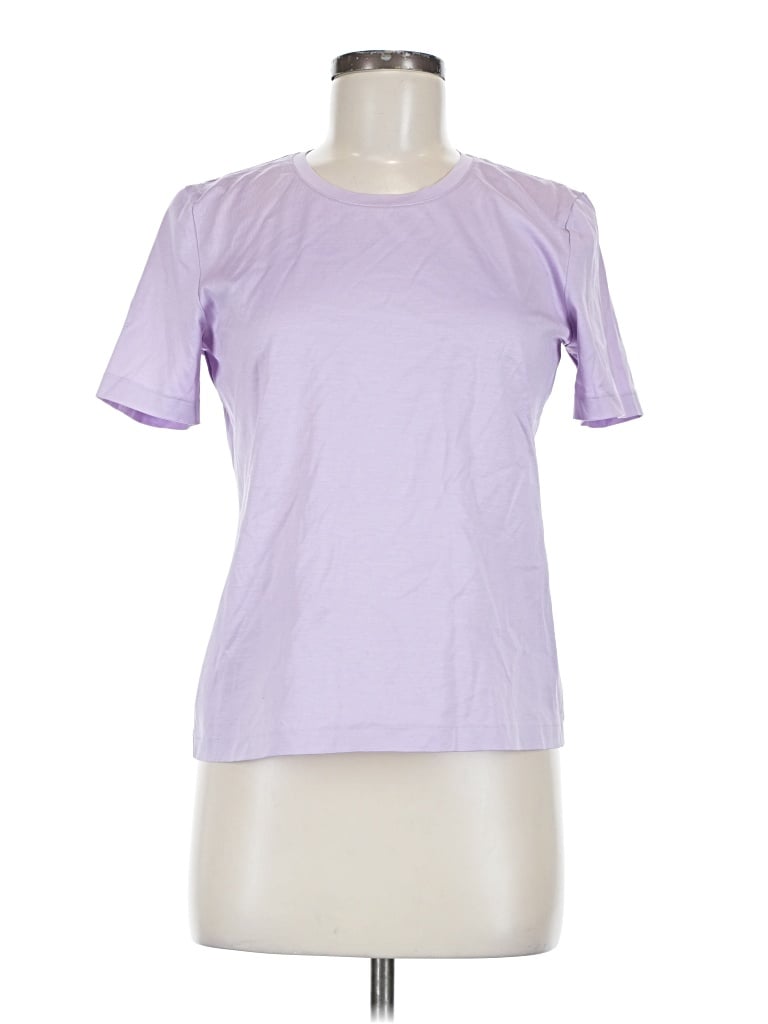 Pre-owned Brooks Brothers Active T-shirt In Purple