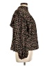 WAYF 100% Polyester Floral Black Long Sleeve Blouse Size L - photo 4