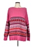 BDG Hearts Pink Pullover Sweater Size L - photo 1